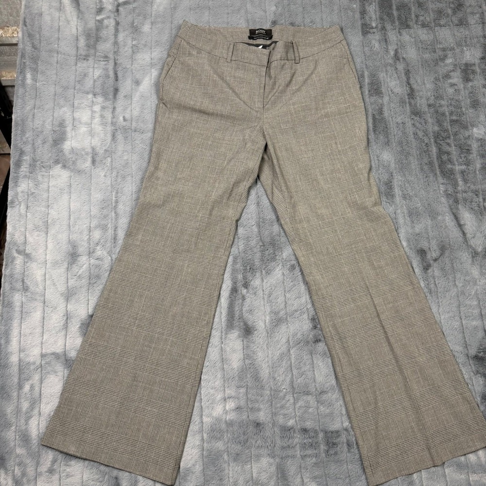 Victoria's Secret Body by Victoria Christie Fit Gray Glen Plaid Dress Pants 10S